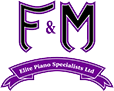 F&M Elite Piano Specialists Logo